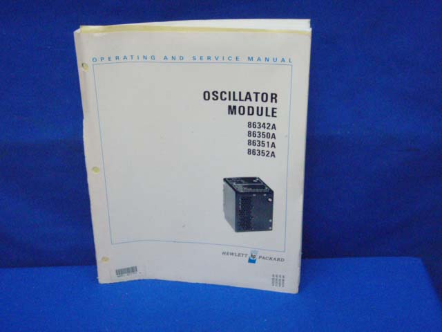 COMPLETE !! HP 8755C  Operating & Service Manual