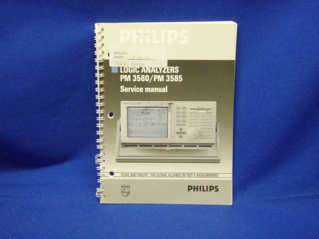 Philips PM 3580/PM 3585 SERVICE Manual - Picture 1 of 1